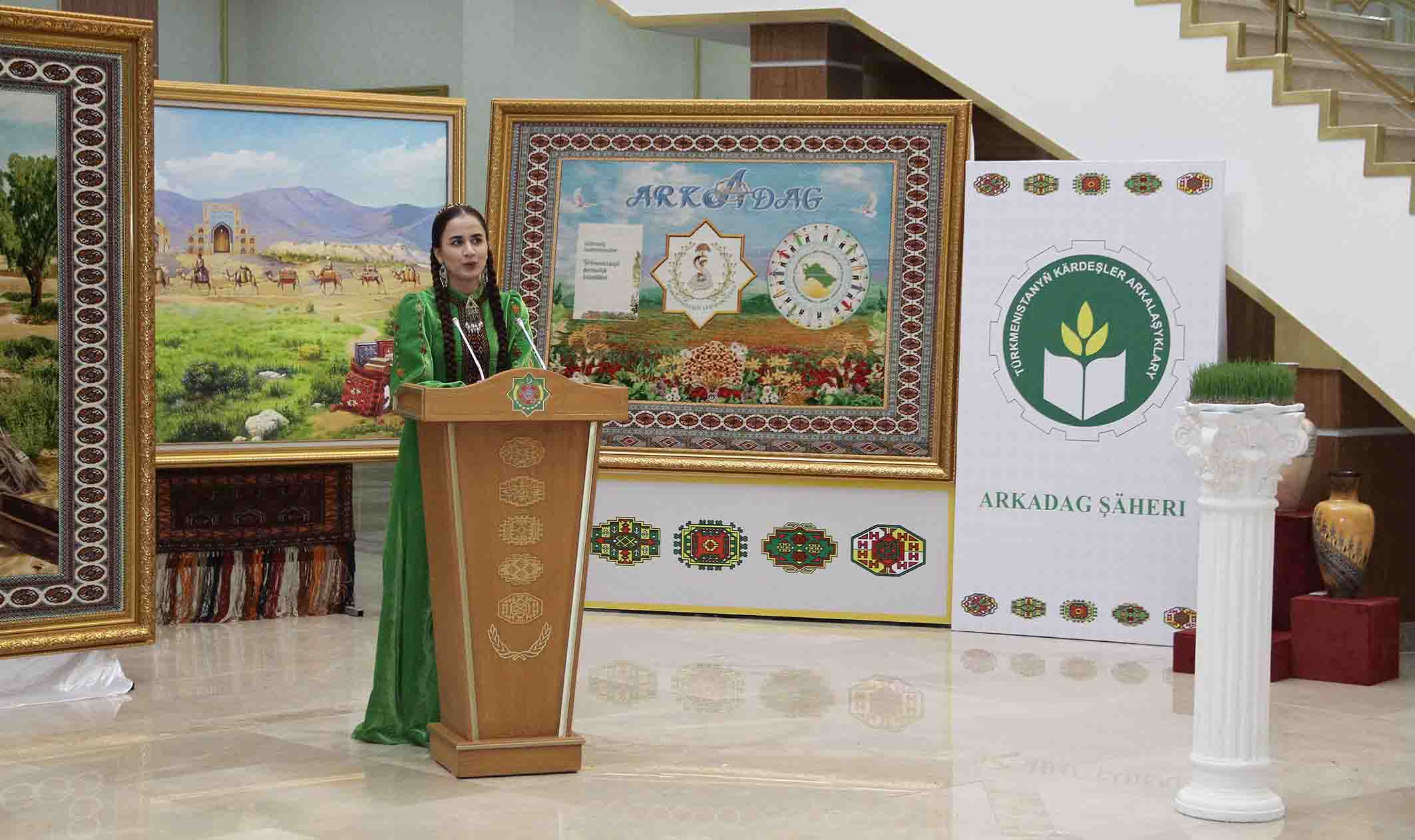 TÜRKMEN HALKYNYŇ MILLI BAHAR BAÝRAMY BOLAN – HALKARA NOWRUZ GÜNI MYNASYBETLI «NOWRUZ – BAHARYŇ BUŞLUKÇYSY» ATLY  AÝDYM-SAZLY DABARA