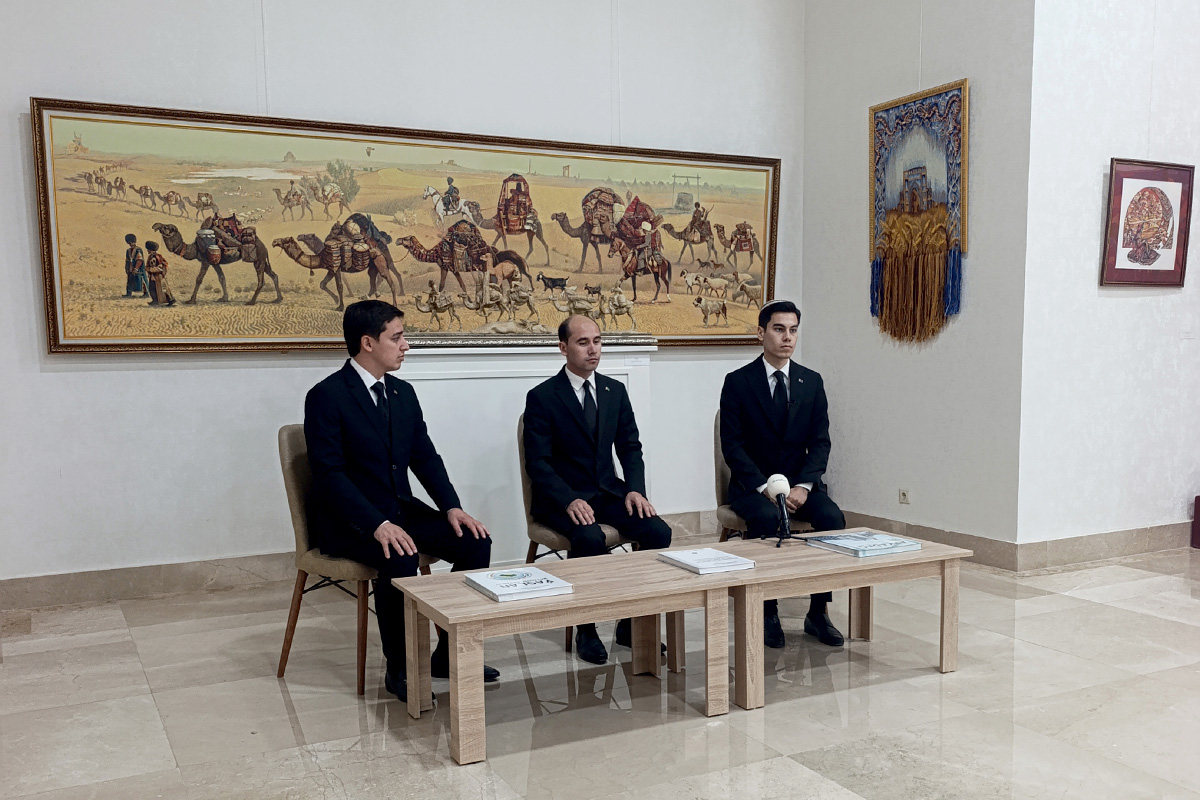 Türkmen Döwlet Maliýe instituty bilen bilelikde Arkadag şäheriniň  2 ýyllygy mynasybetli we Ýurdumyzyň ösüşleri barada syýasy gepleşik